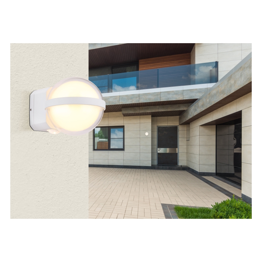 Globo - LED Wandlamp voor buiten LED/12W/230V IP54 wit