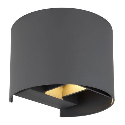 Globo - LED buitenwandlamp 2xLED/3W/230V IP54