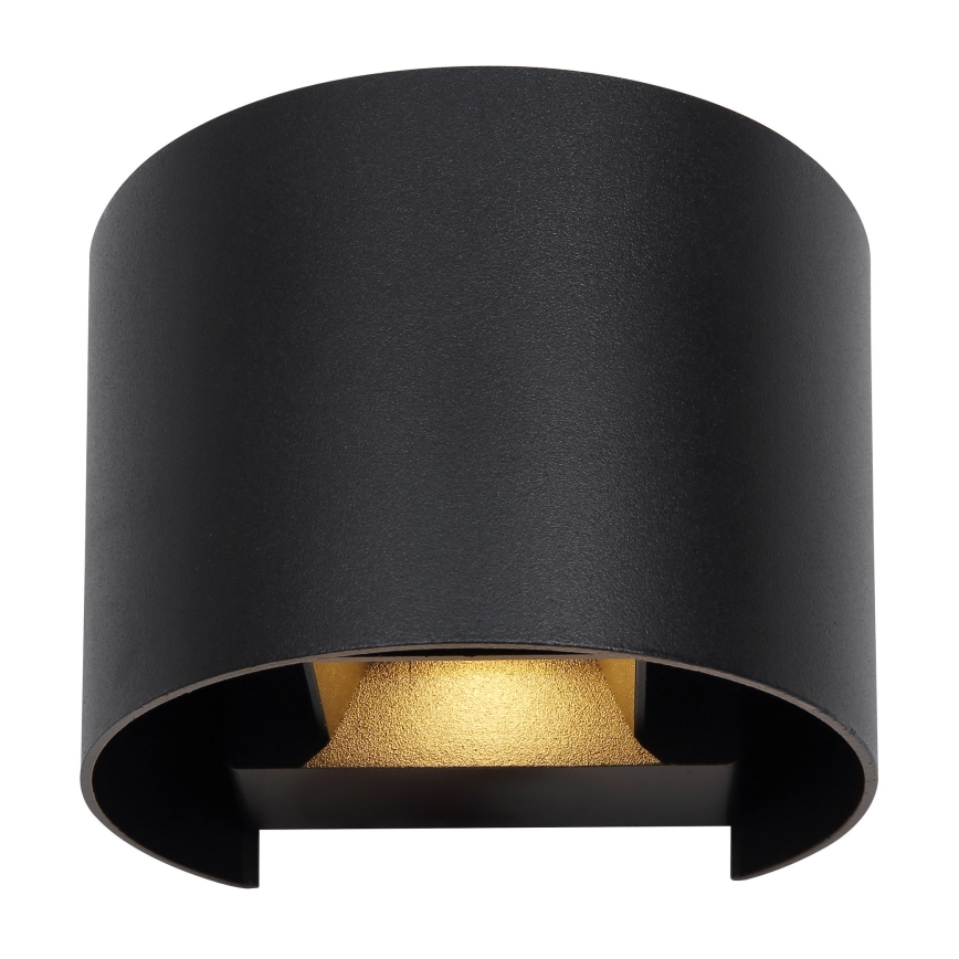 Globo - LED buitenwandlamp 2xLED/3W/230V IP54 zwart