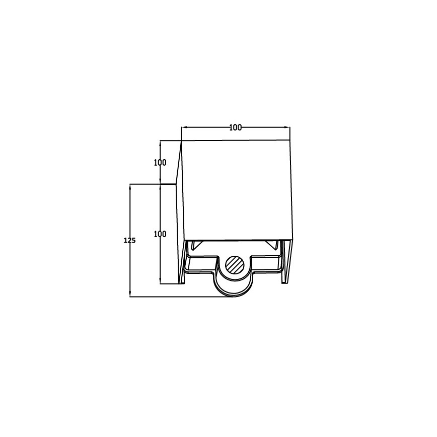 Globo - LED buitenwandlamp met sensor 2xLED/3W/230V IP54