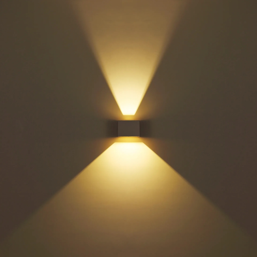 Globo - LED buitenmuurlamp 2xLED/3W/230V IP54