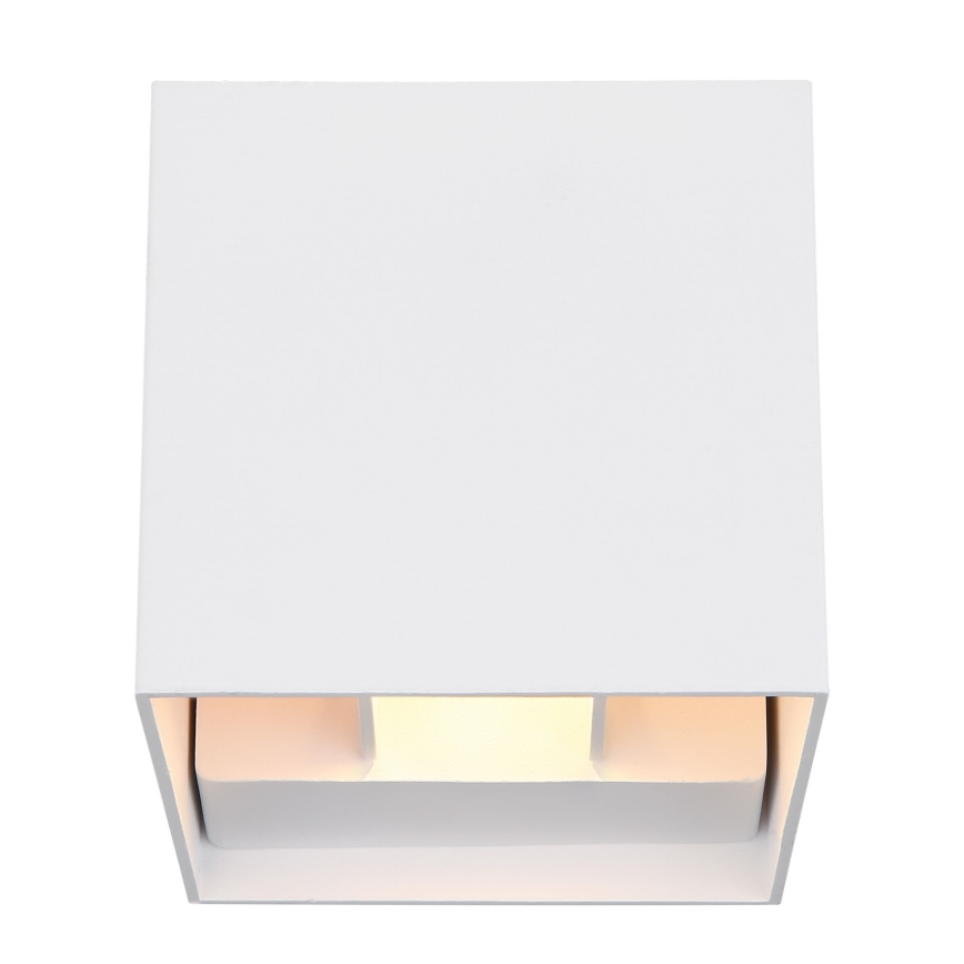 Globo - LED Wandlamp voor buiten 2xLED/3W/230V IP44 wit