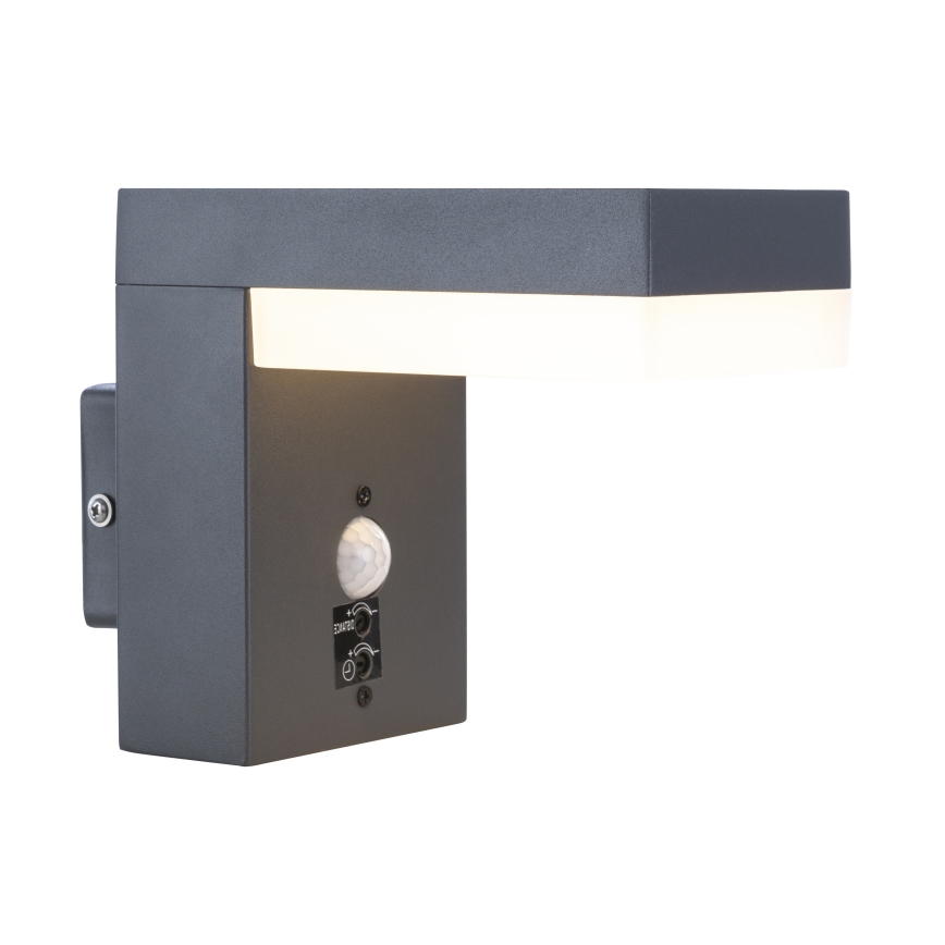 Globo - LED Lamp met sensor voor buiten LED/9,5W/230V IP44