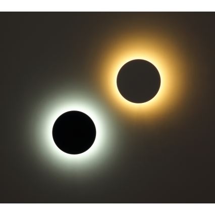 Globo - LED Wandlamp voor buiten LED/15W/230V 3000/4000/6000K diameter 25,2 cm IP44 wit