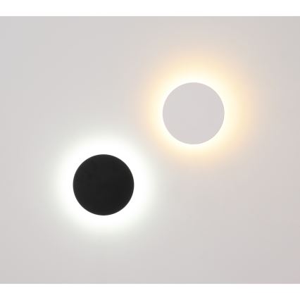 Globo - LED Wandlamp voor buiten LED/15W/230V 3000/4000/6000K diameter 25,2 cm IP44 wit