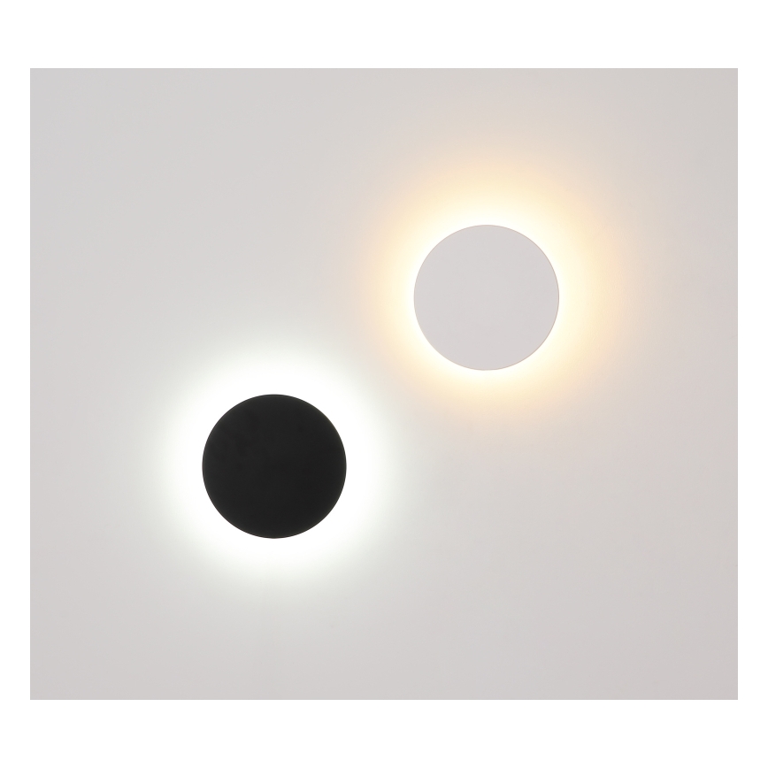 Globo - LED Wandlamp voor buiten LED/15W/230V 3000/4000/6000K diameter 25,2 cm IP44 wit