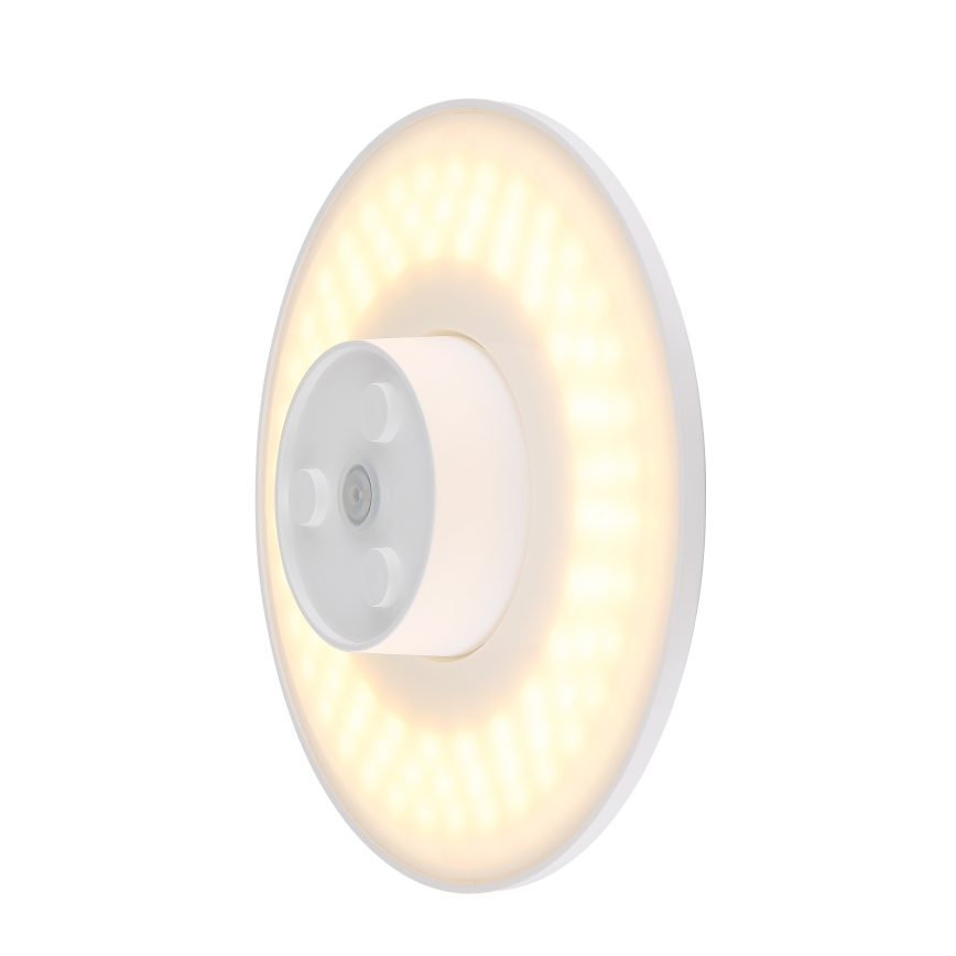 Globo - LED Wandlamp voor buiten LED/15W/230V 3000/4000/6000K diameter 25,2 cm IP44 wit