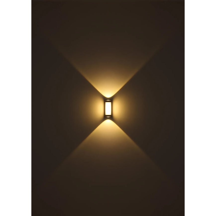 Globo - LED Wandlamp voor buiten LED/12W/230V 3000K IP54 antraciet