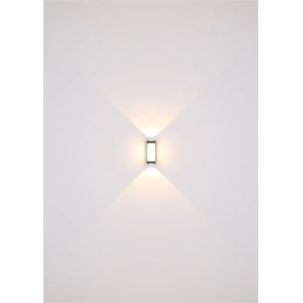 Globo - LED Wandlamp voor buiten LED/12W/230V 3000K IP54 antraciet