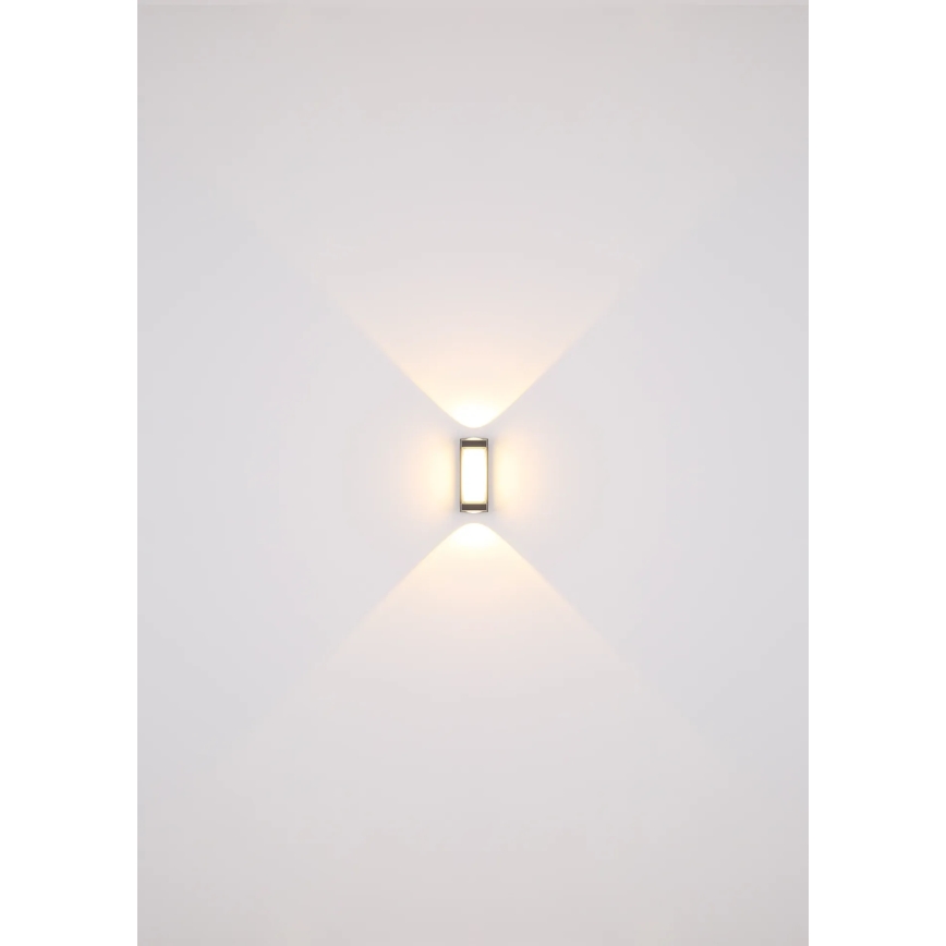 Globo - LED Wandlamp voor buiten LED/12W/230V 3000K IP54 antraciet