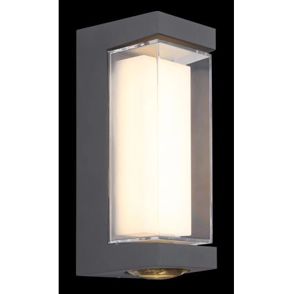 Globo - LED Wandlamp voor buiten LED/12W/230V 3000K IP54 antraciet