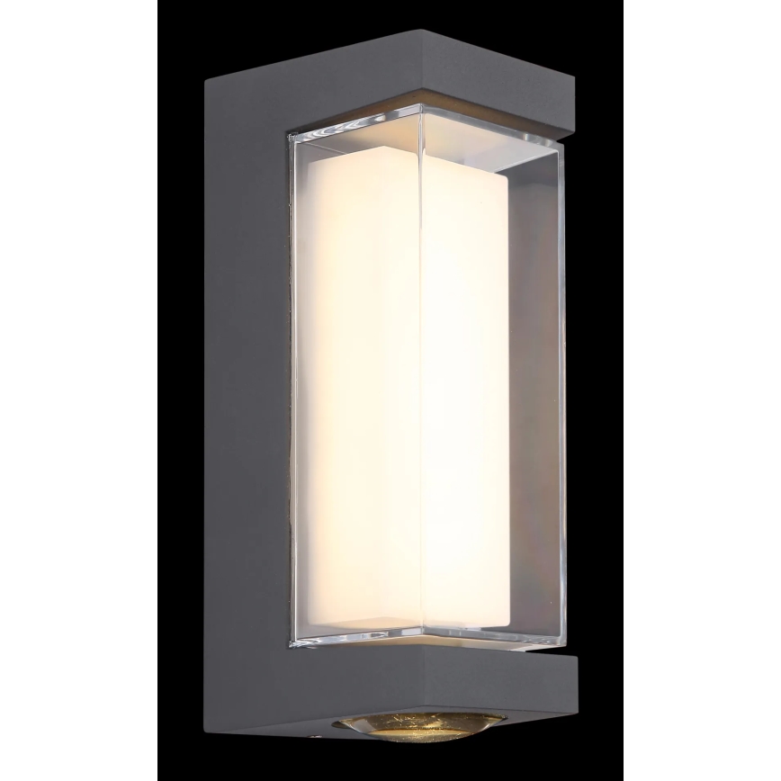 Globo - LED Wandlamp voor buiten LED/12W/230V 3000K IP54 antraciet
