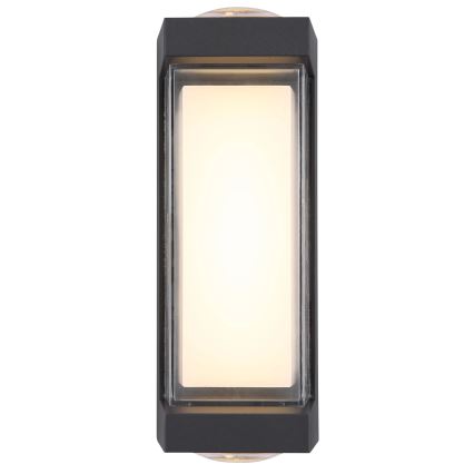 Globo - LED Wandlamp voor buiten LED/12W/230V 3000K IP54 antraciet