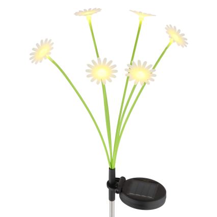 Globo - bloemvormige LED-zonnelamp 6xLED/3V IP44 600 mAh