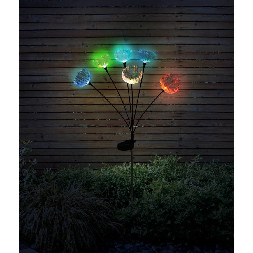 Globo - RGB LED zonnelamp 6xLED/1,2V IP44 300 mAh