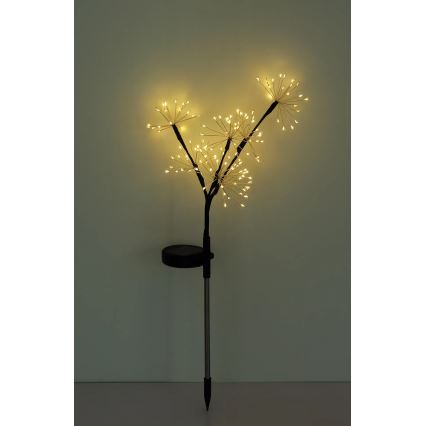 Globo - LED zonnelamp 3xLED/3V IP44 600 mAh vuurwerk