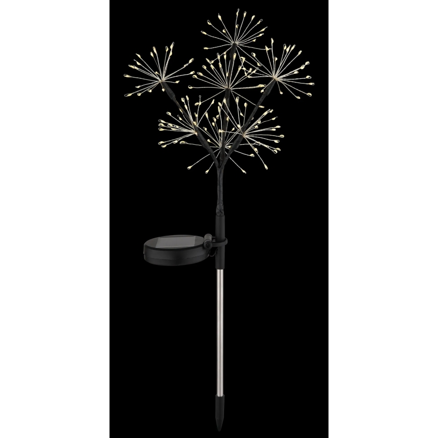 Globo - LED zonnelamp 3xLED/3V IP44 600 mAh vuurwerk