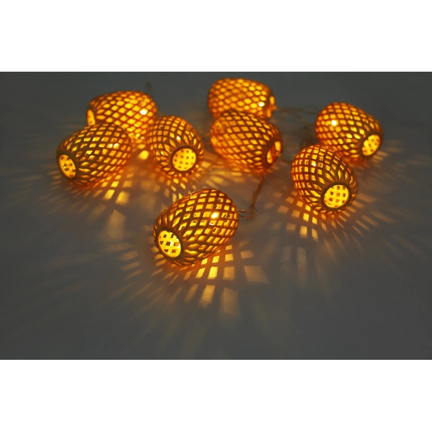 Globo - LED Solar ketting LED/0,06W/3V 650 cm IP44