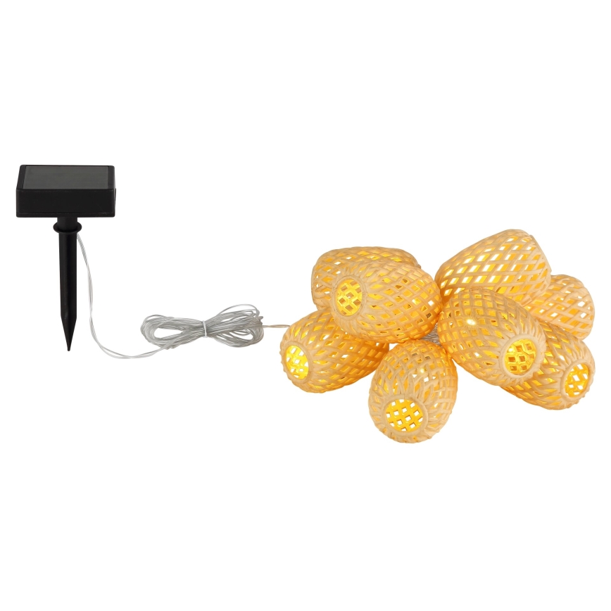 Globo - LED Solar ketting LED/0,06W/3V 650 cm IP44