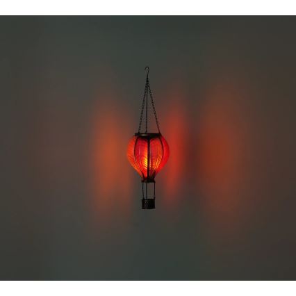 Globo - LED Hanger zonnedecoratie 20xLED/0,5W/3V IP44 Vliegende ballon