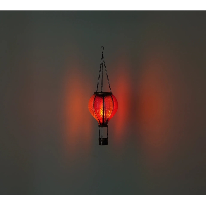Globo - LED Hanger zonnedecoratie 20xLED/0,5W/3V IP44 Vliegende ballon