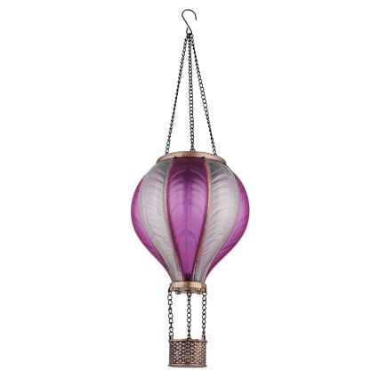 Globo - LED Hanger zonnedecoratie 20xLED/0,5W/3V IP44 Vliegende ballon