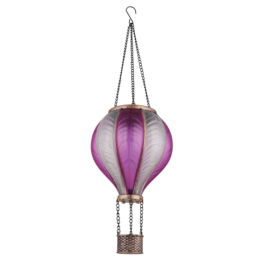 Globo - LED Hanger zonnedecoratie 20xLED/0,5W/3V IP44 Vliegende ballon