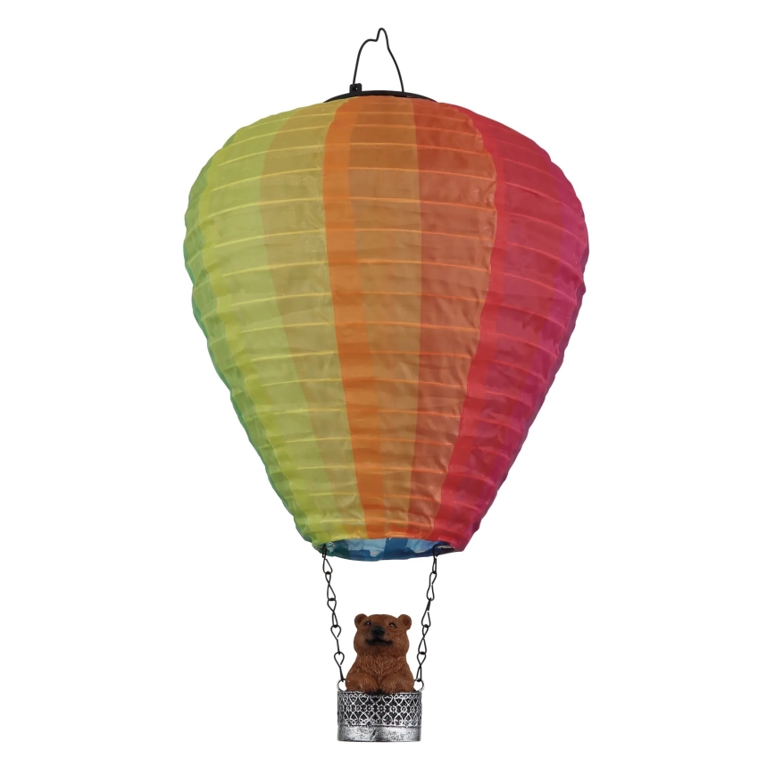 Globo - LED Hanger zonnedecoratie 24xLED/0,06W/3V IP44 Vliegende ballon