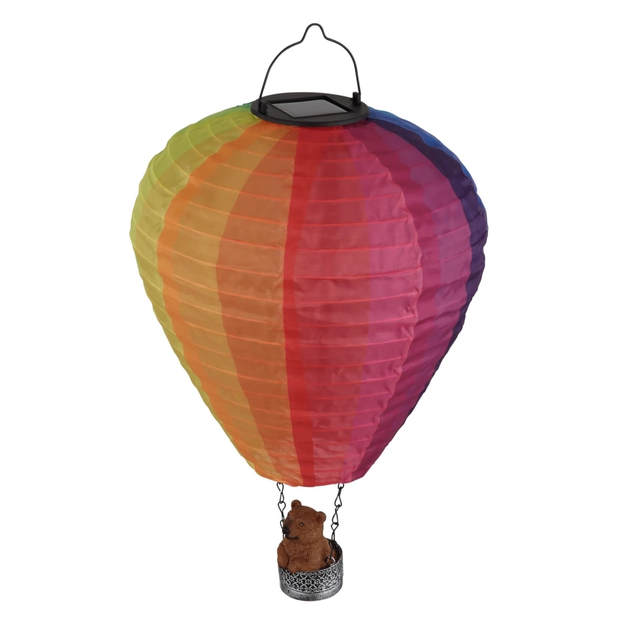 Globo - LED Hanger zonnedecoratie 24xLED/0,06W/3V IP44 Vliegende ballon