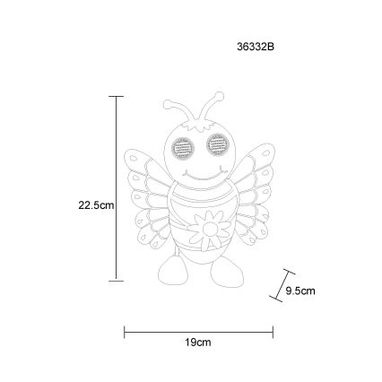 Globo - LED-zonnelamp 104xLED/3V IP44 300 mAh bij