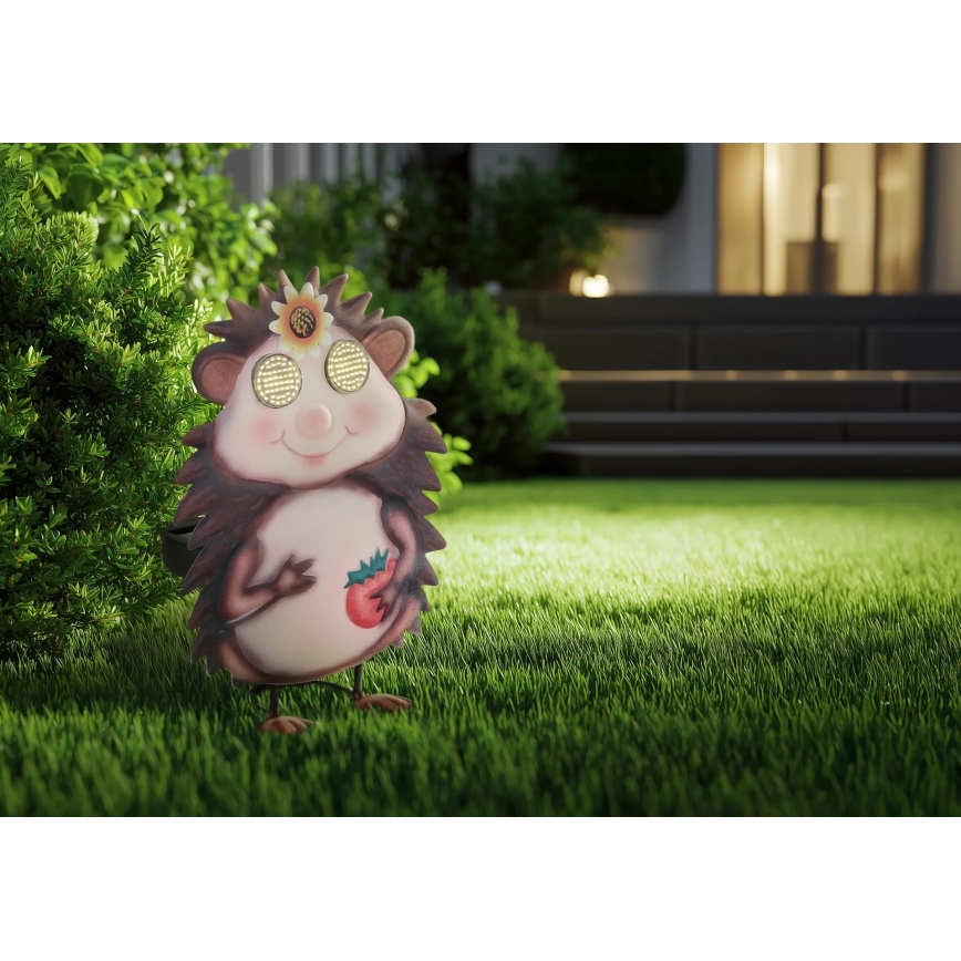 Globo - LED solarlamp 104xLED/3V IP44 300 mAh egel