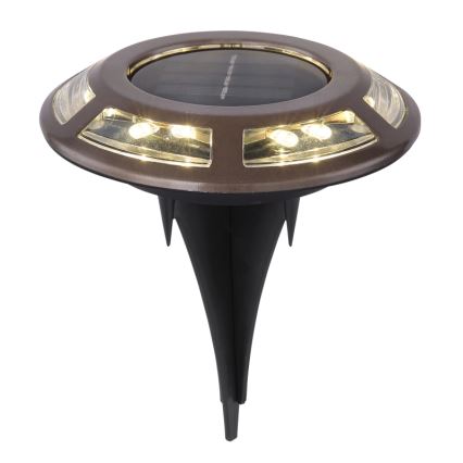 Globo - SET 2x LED Solar lamp LED/0,72W/3V 3200K IP44 300 mAh