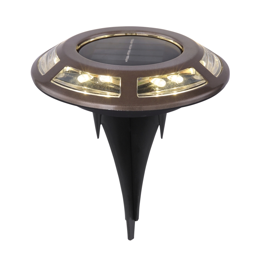 Globo - SET 2x LED Solar lamp LED/0,72W/3V 3200K IP44 300 mAh