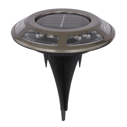 Globo - SET 2x LED Solar lamp LED/0,72W/3V 3200K IP44 300 mAh