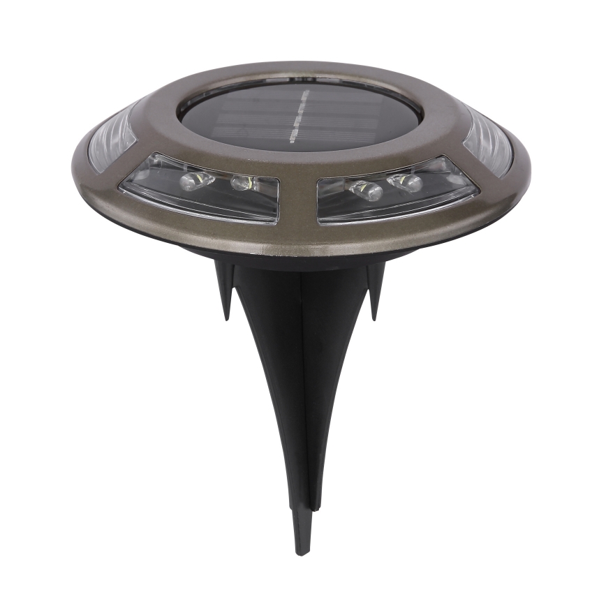 Globo - SET 2x LED Solar lamp LED/0,72W/3V 3200K IP44 300 mAh