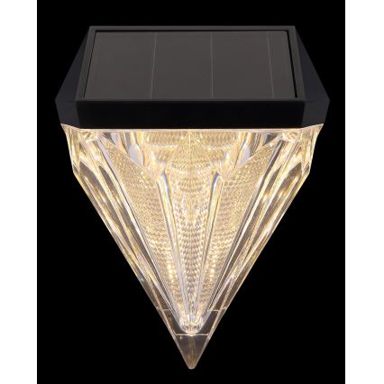 Globo - SET 2x LED Solar wandlamp LED/0,5W/3V IP44 600 mAh
