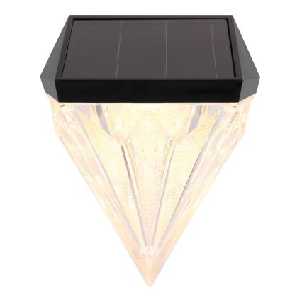 Globo - SET 2x LED Solar wandlamp LED/0,5W/3V IP44 600 mAh