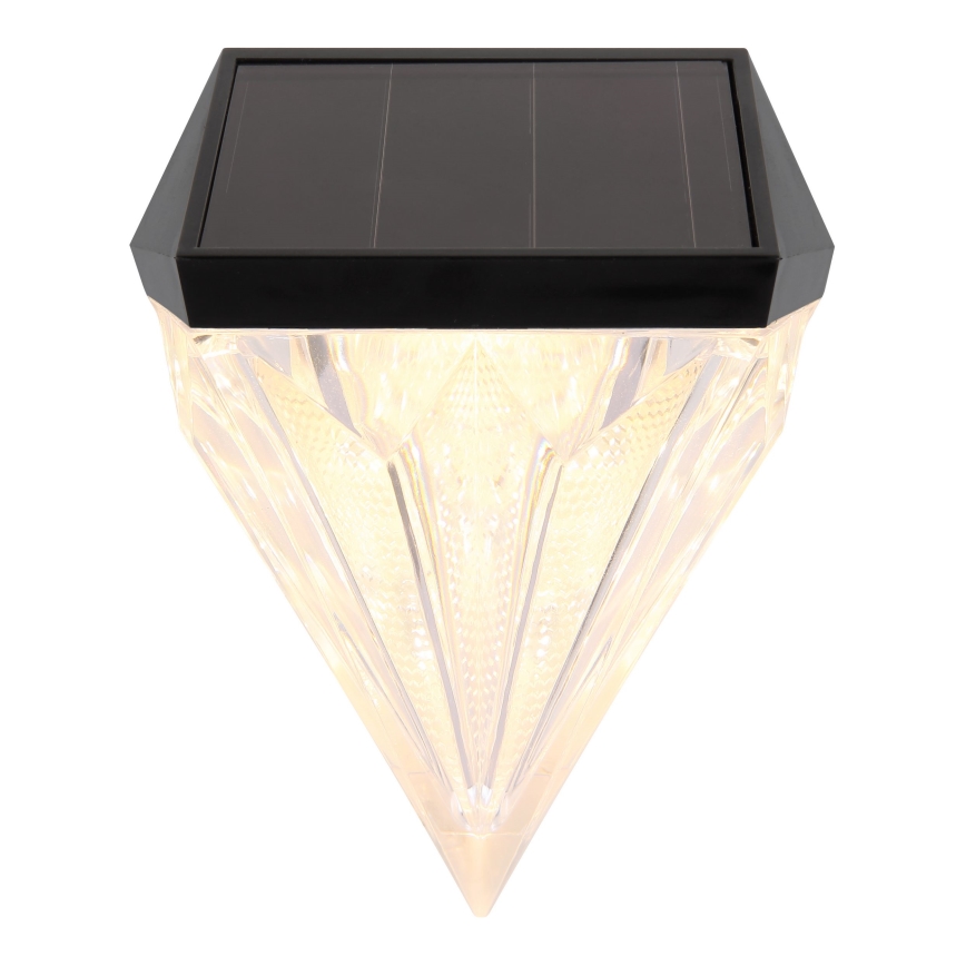 Globo - SET 2x LED Solar wandlamp LED/0,5W/3V IP44 600 mAh
