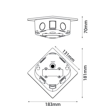 Globo - LED Solar lamp LED/0,5W/3,2V IP54
