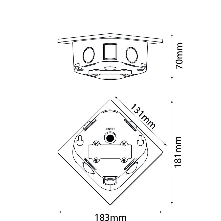 Globo - LED Solar lamp LED/0,5W/3,2V IP54