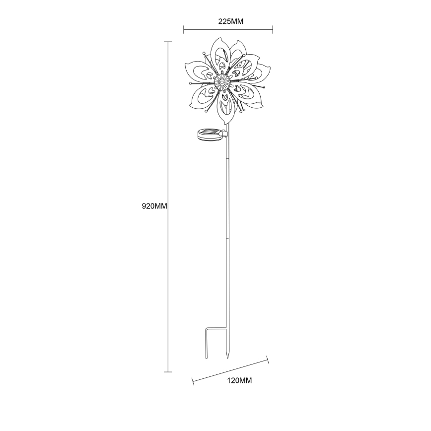 Globo - LED Solar decoratie LED/0,06W/3,2V IP44