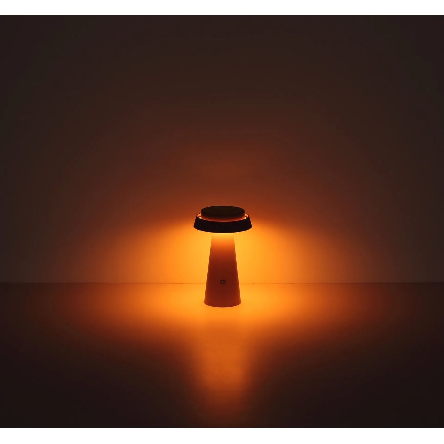 Globo - LED Dimbaar zonne- aanraken lamp LED/4W/3,7W IP54 roze