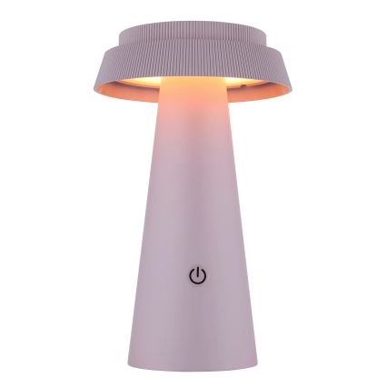 Globo - LED Dimbaar zonne- aanraken lamp LED/4W/3,7W IP54 roze