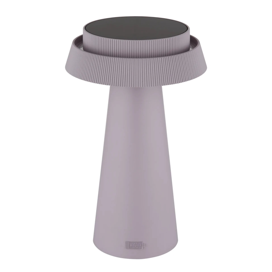 Globo - LED Dimbaar zonne- aanraken lamp LED/4W/3,7W IP54 roze