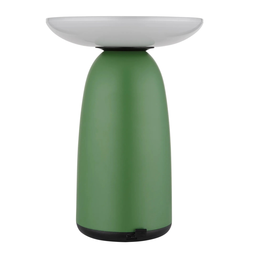 Globo - LED dimbare solar touchlamp LED/10W/3,7V IP54 3600 mAh groen