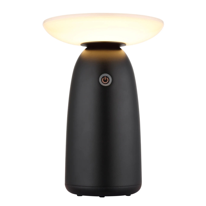 Globo - LED Dimbaar zonne- aanraken lamp LED/10W/3,7V IP54 zwart
