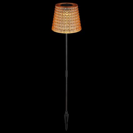 Globo - SET 2x LED Solar lamp LED/0,06W/3V IP44 40 mAh oranje