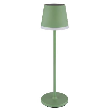 Globo - LED Solar lamp LED/0,06W/3V 3000K IP44 1200 mAh groen