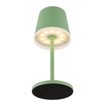 Globo - LED Solar lamp LED/0,06W/3V 3000K IP44 1200 mAh groen