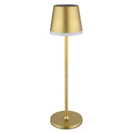 Globo - LED Solar lamp LED/0,6W/3V 3000K IP44 goud